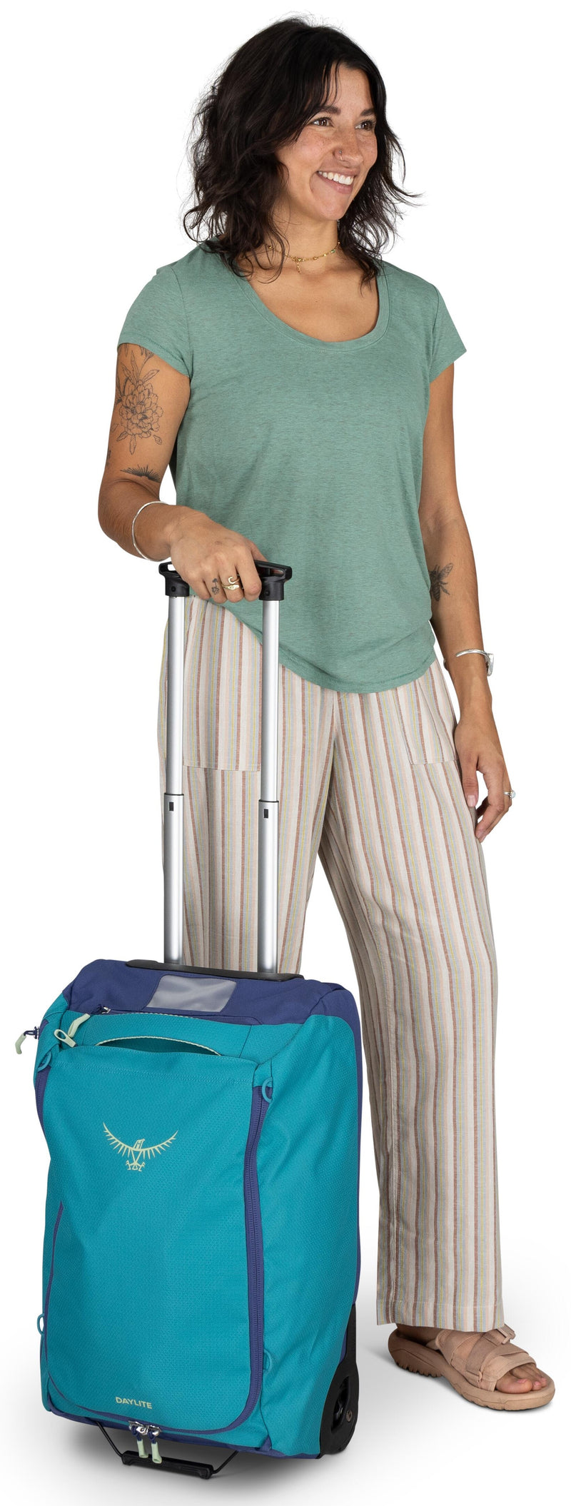 Daylite™ Carry-On Wheeled Duffel 40 - Blue Spikemoss