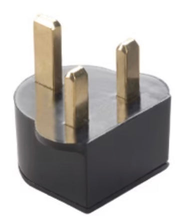 Voltage Vallet Non-Grounded Adapter Plug - PDC-1 - Type D | United Kingdom / Ireland / Hong Kong