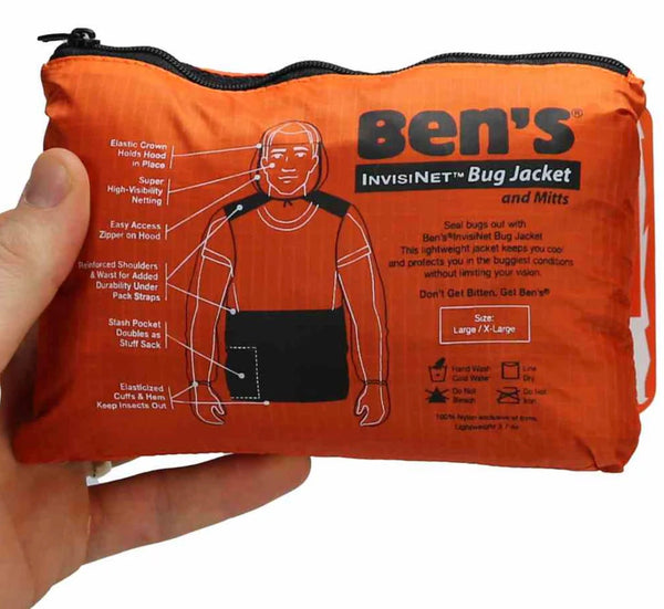 Ben's InvisiNet Bug Jacket & Mitts- Smalll/Medium