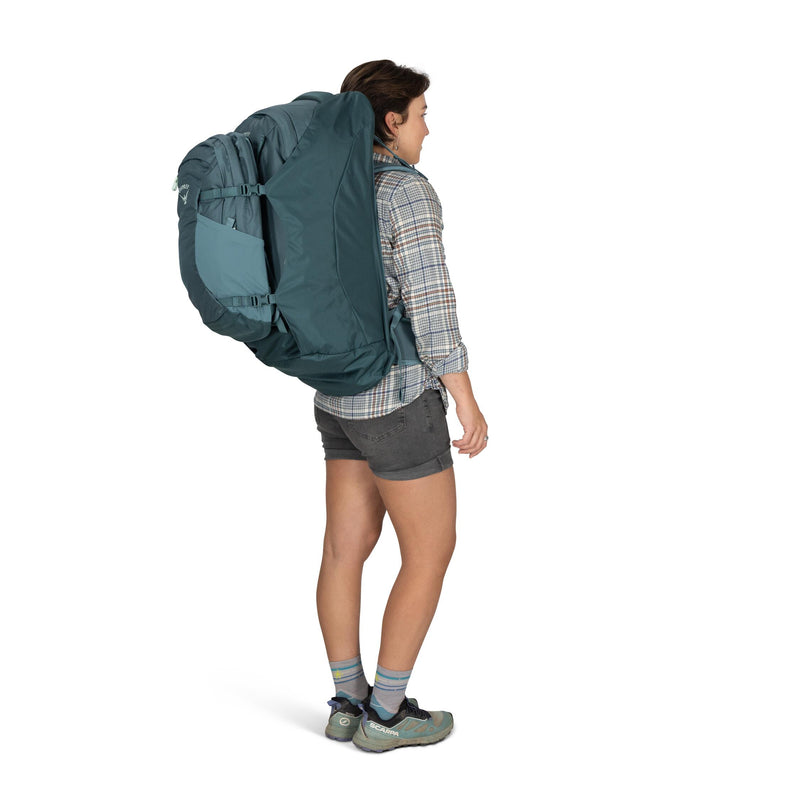 fairview 70 osprey backpackers Backpack (Black) Anello Faux leather backpack plush toys Constructed from durable 210D Tackle Box Option:No Tackle Box (Urchin Holders only)