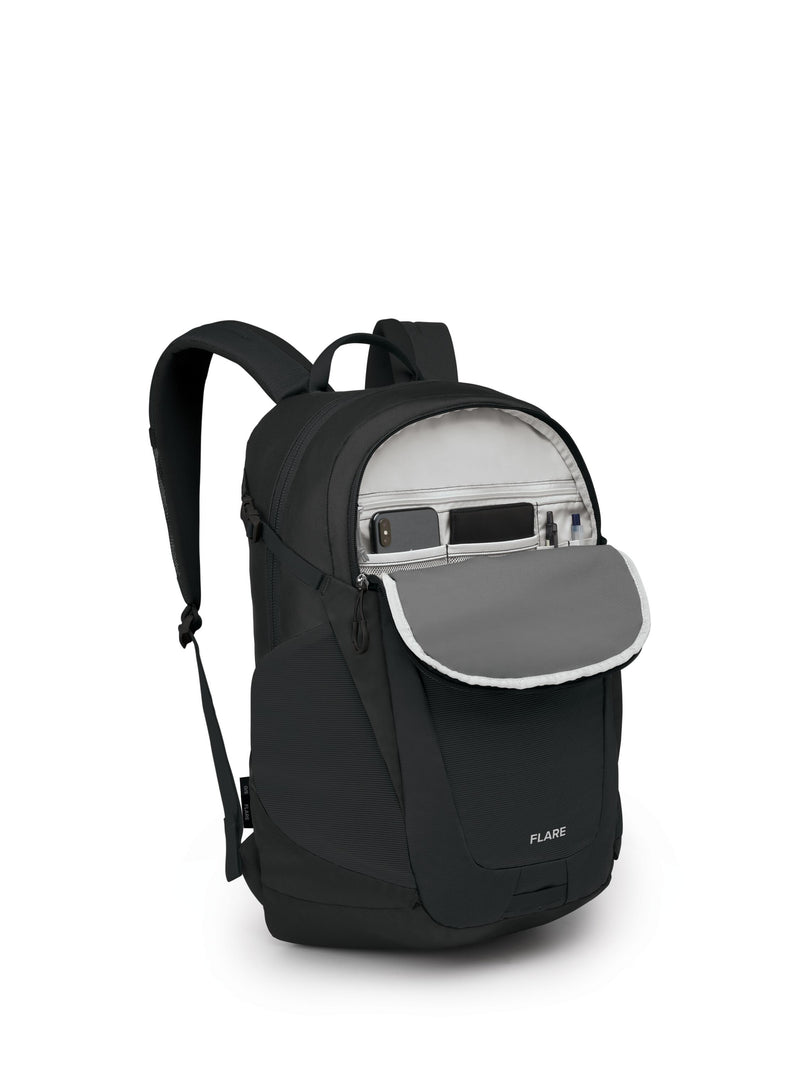 Osprey Flare, Black-Shale Grey / One Size