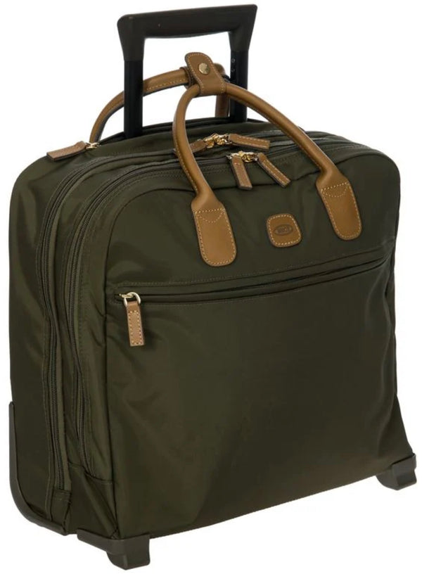 Bric's X-Bag Pilot Case/Rolling Tote - Olive