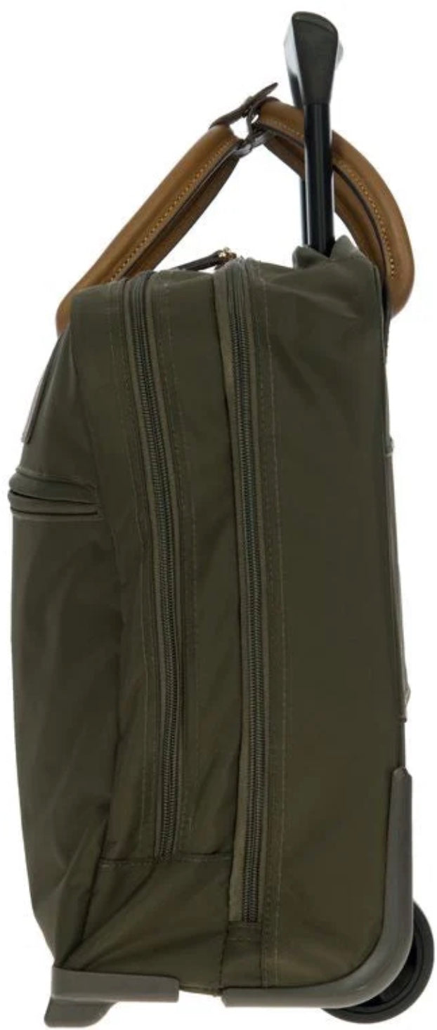 Bric's X-Bag Pilot Case/Rolling Tote - Olive