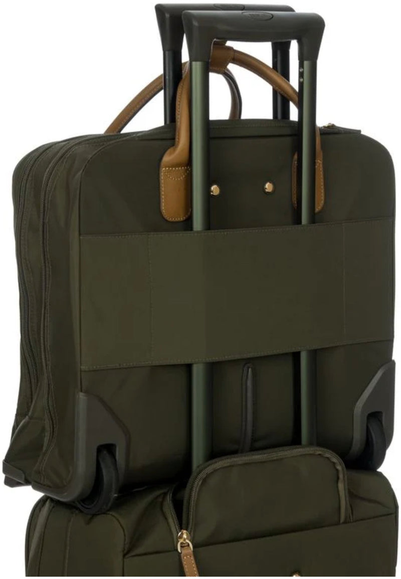 Bric's X-Bag Pilot Case/Rolling Tote - Olive