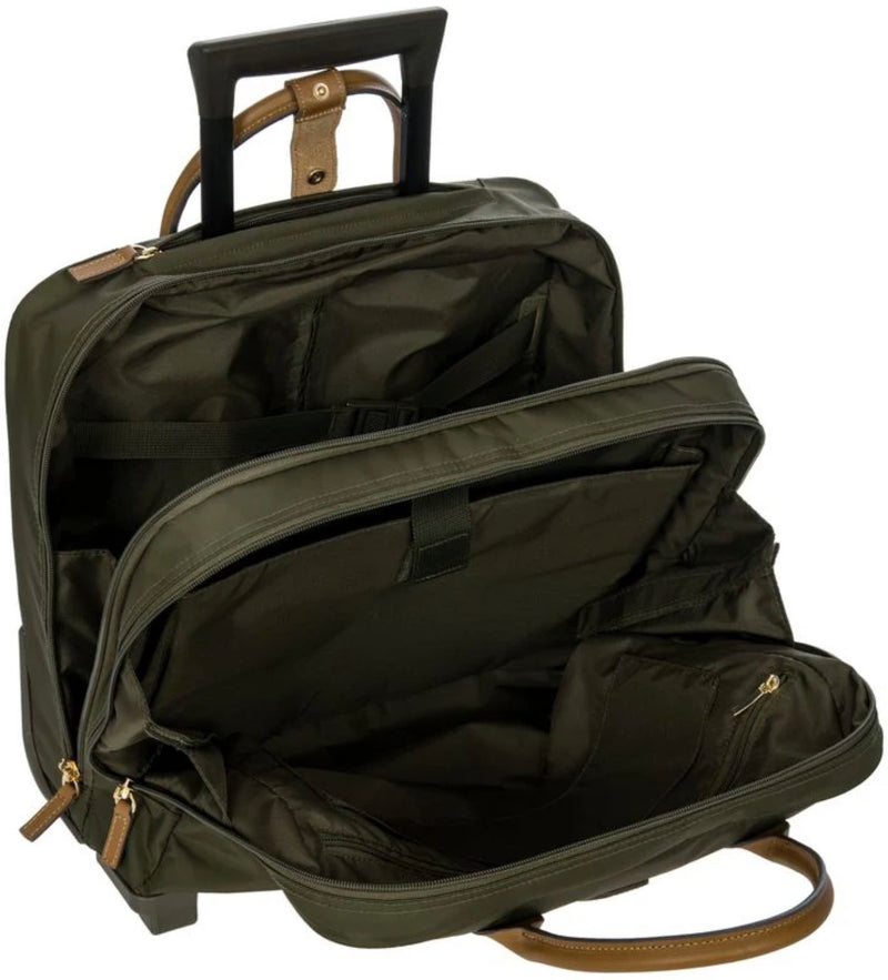 Bric's X-Bag Pilot Case/Rolling Tote - Olive