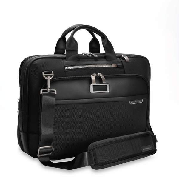 Briggs and Riley @work Medium Expandable Brief - Black