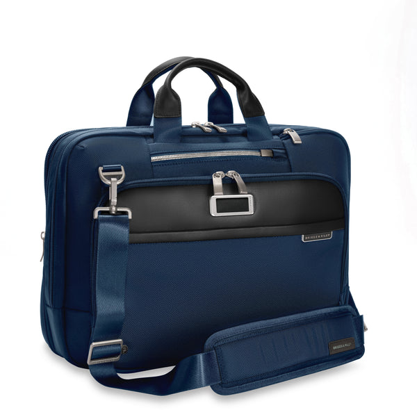 Briggs and Riley @work Medium Expandable Brief - Navy