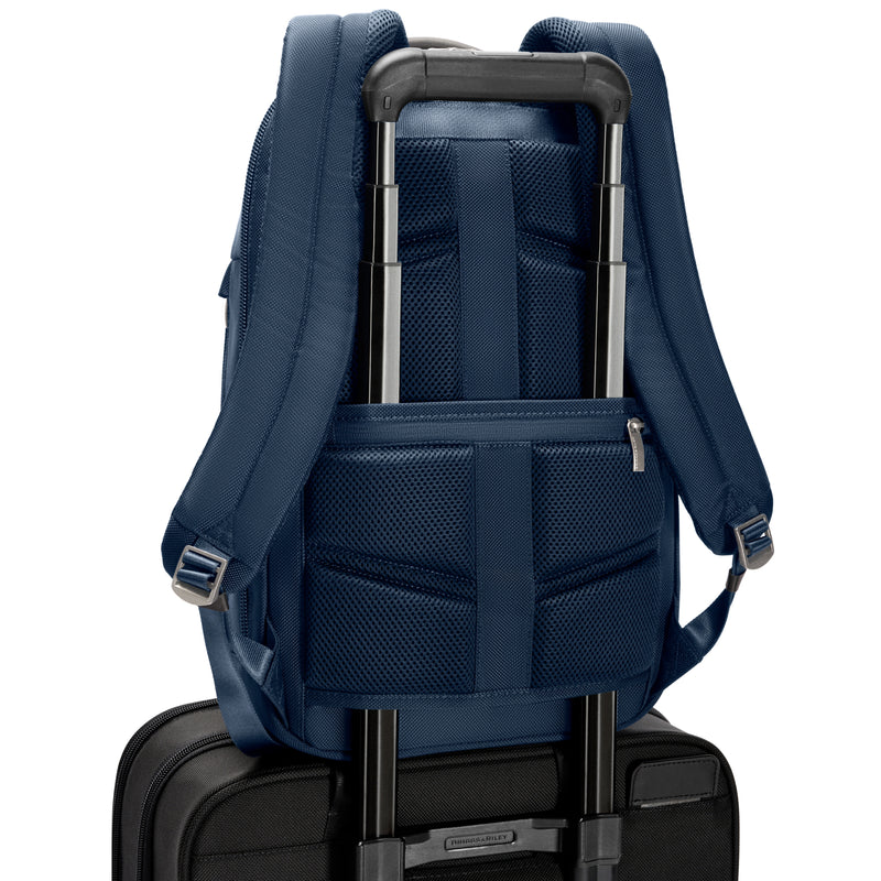 Briggs & Riley @work Slim Backpack - Navy