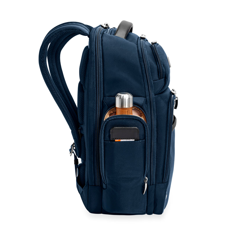 Briggs & Riley @work Medium Cargo Backpack - Navy