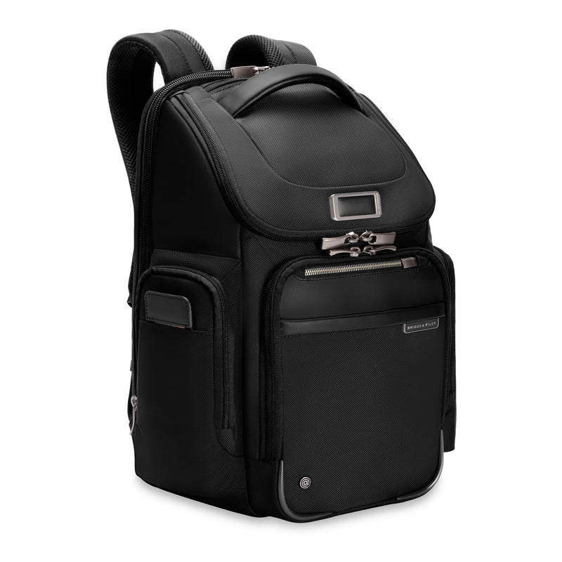 Briggs & Riley Medium Widemouth Backpack - Black