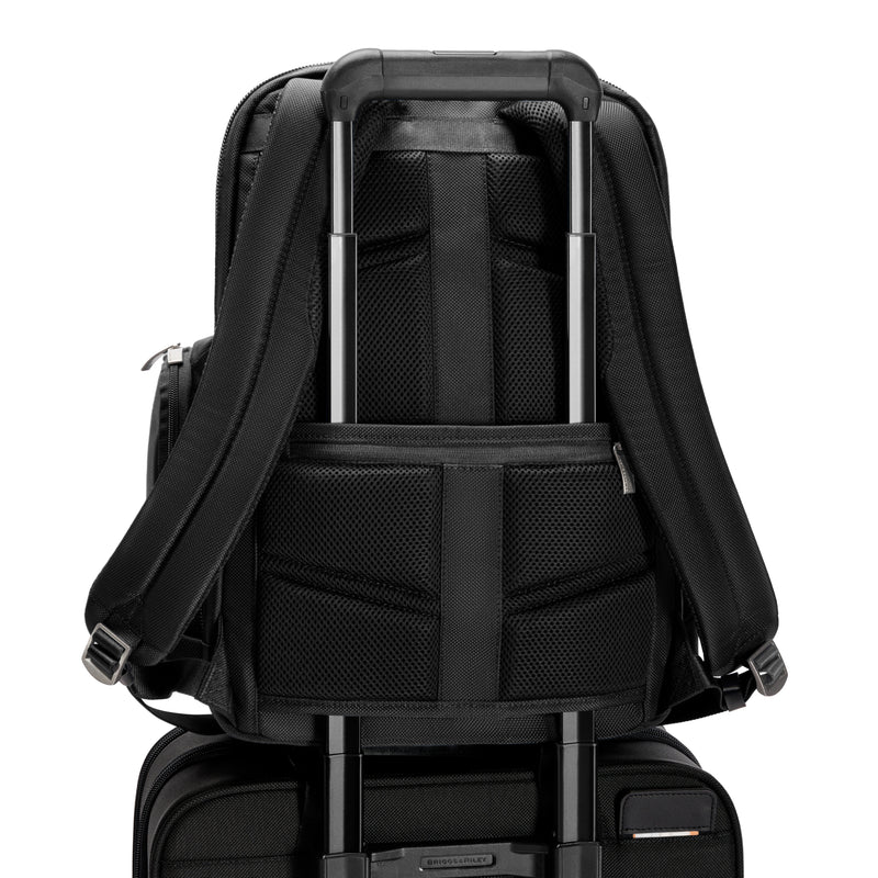 Briggs & Riley Medium Widemouth Backpack - Black