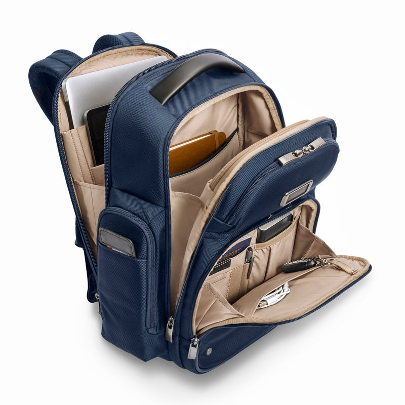 Briggs & Riley @work Large Cargo Backpack - Navy