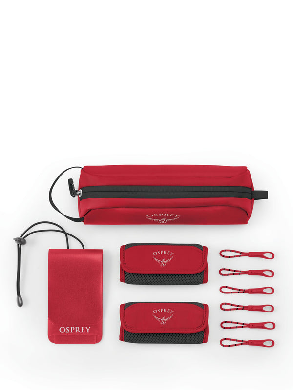 Osprey Luggage Customization - Poinsetta Red