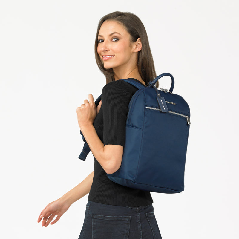 Rhapsody Slim Backpack Navy - retired style