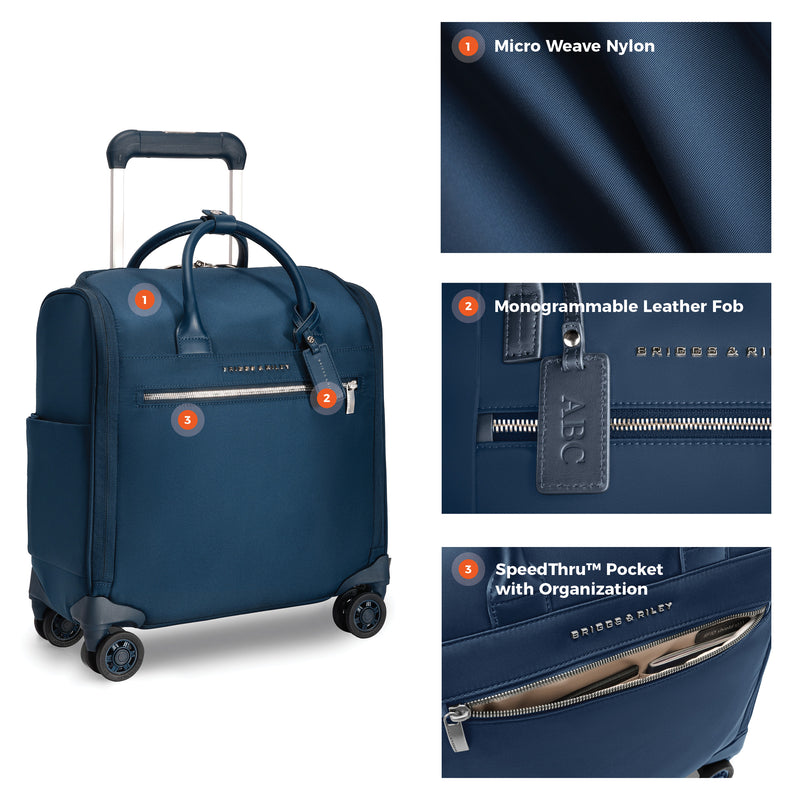 Rhapsody Wheeled Cabin Bag - Navy