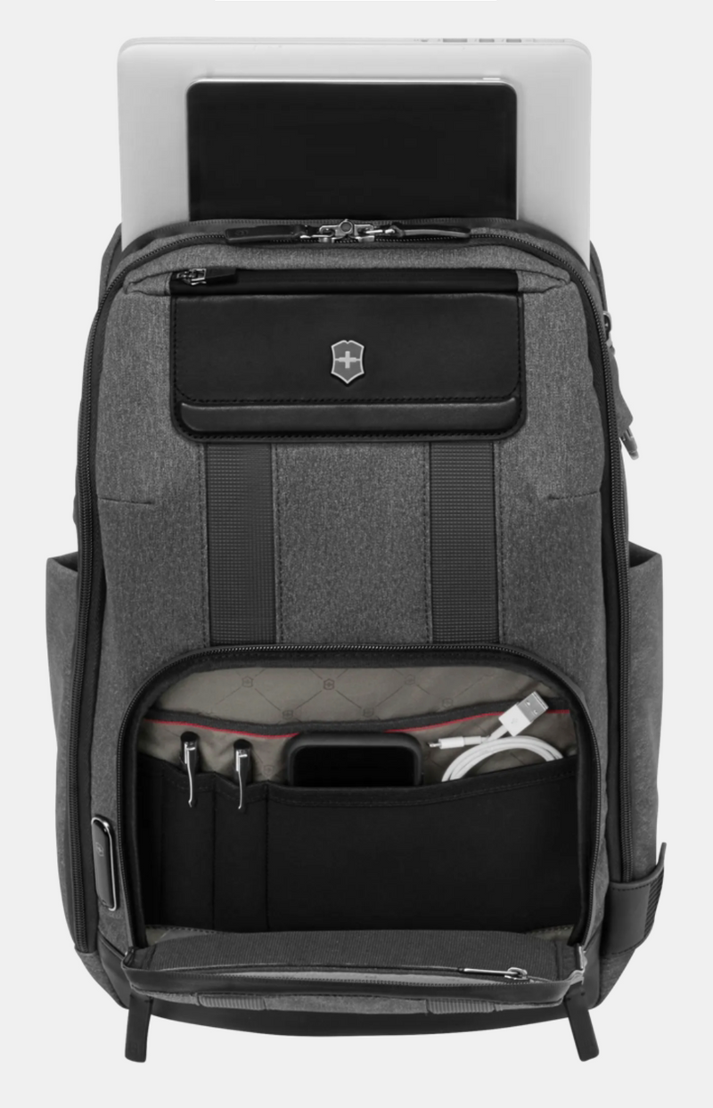 Victorinox Architecture Urban2 Deluxe Backpack - Grey/Black