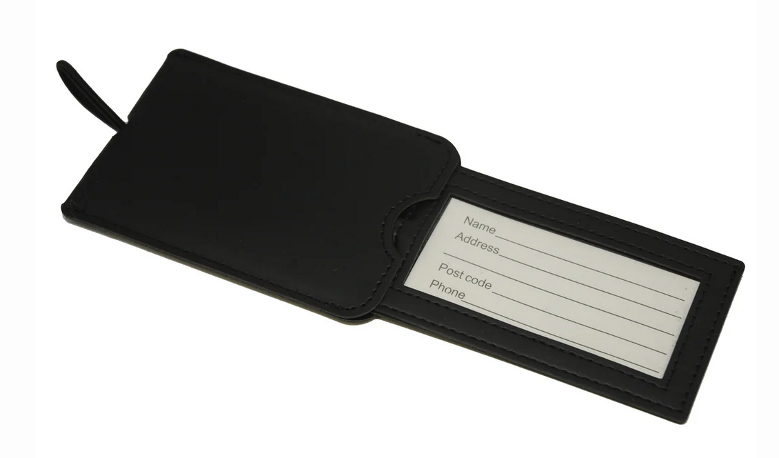 Pull Out Tag Touro Pull Out Luggage Tag - Black – TripQuipment