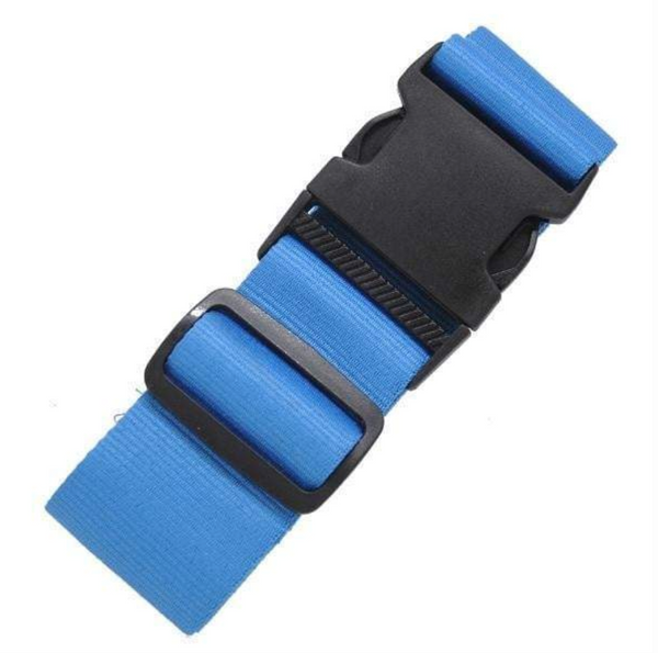 Touro Adjustable Luggage Strap - Blue