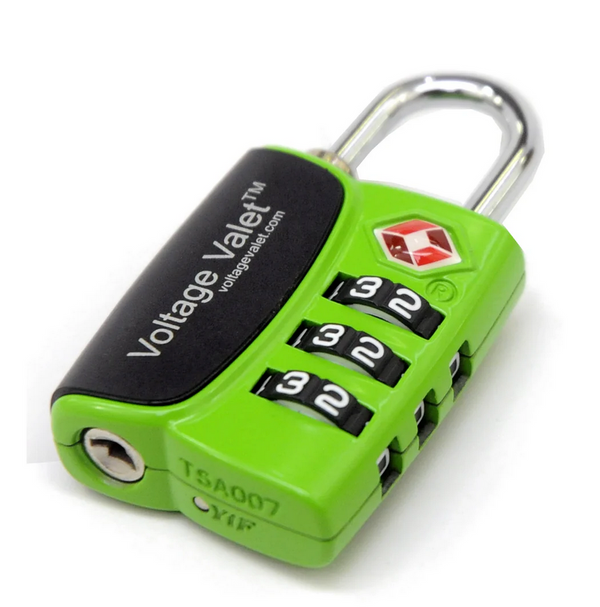 Touro Easy Read TSA Locks - Green