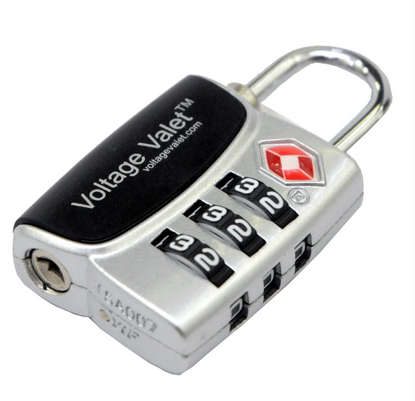 Touro Easy Read TSA Locks - Silver