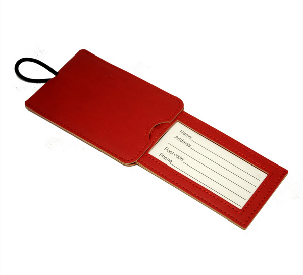 Touro Pull Out Luggage Tag - Red