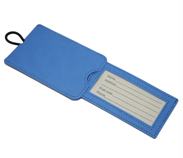 Touro Pull Out Luggage Tag - Blue