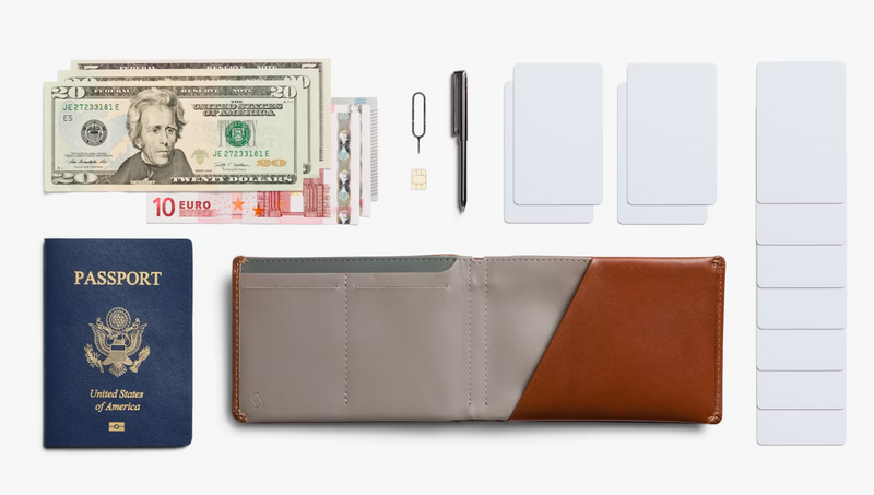 Bellroy Travel Wallet -  Sienna