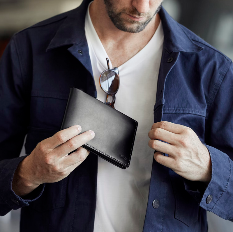 Bellroy Travel Wallet RFID Wallet Handbags Navy