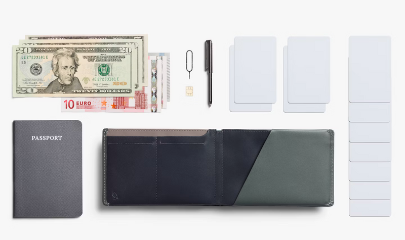 Bellroy Travel Wallet - Everglade