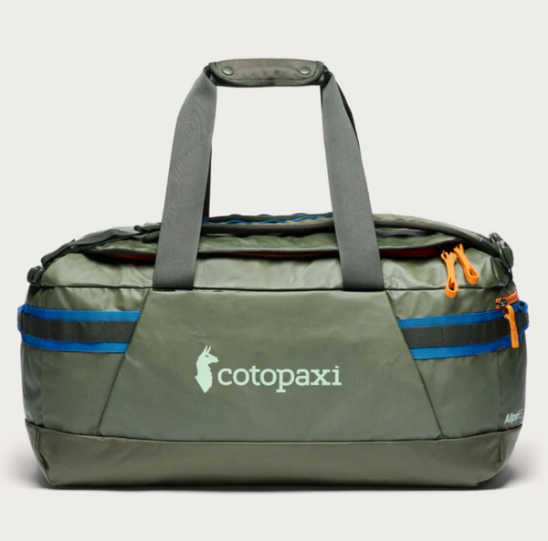 Cotopaxi Allpa Getaway 55L Duffle - Fatigue – TripQuipment Cotopaxi Allpa Getaway 55L Duffle - Fatigue – TripQuipment