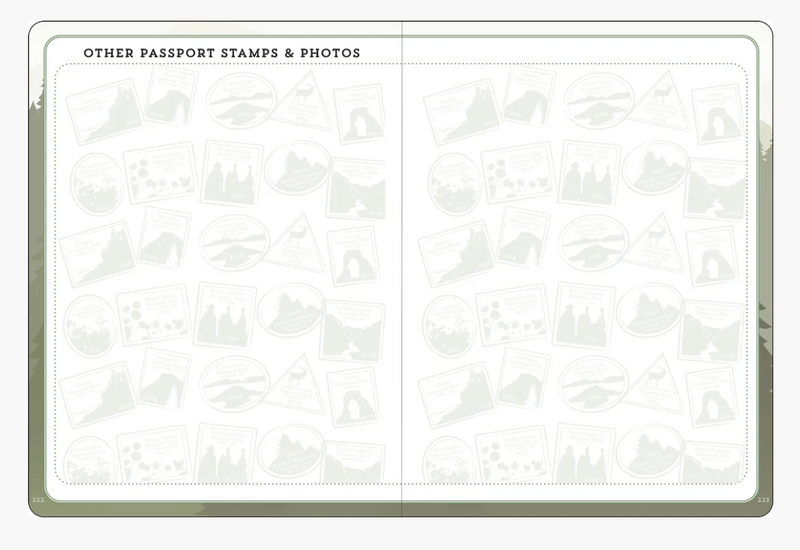 Peter Pauper Press USA National Parks Journal & Passport Stamp Book