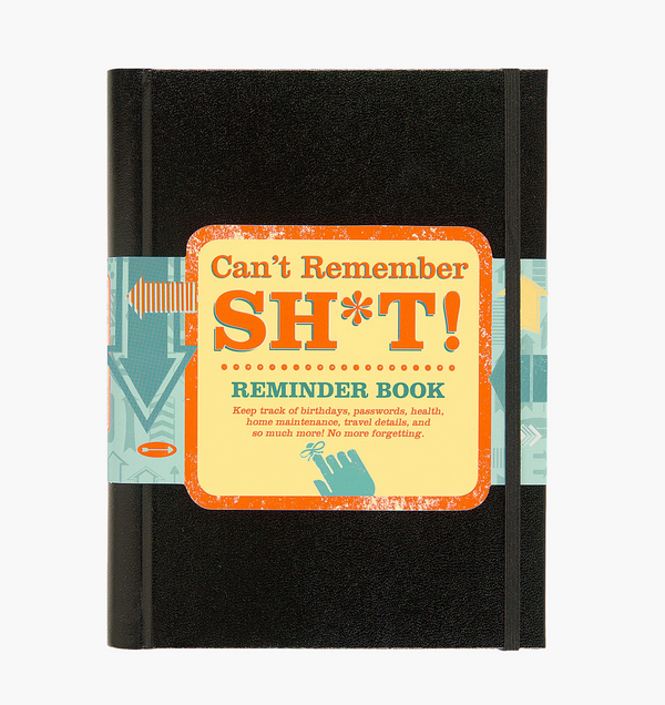 Peter Pauper Press Can't Remember Sh*T Reminder Book
