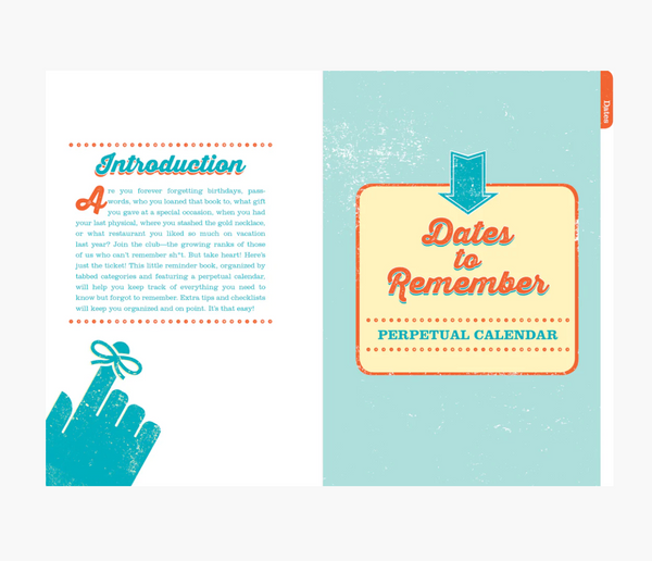 Peter Pauper Press Can't Remember Sh*T Reminder Book