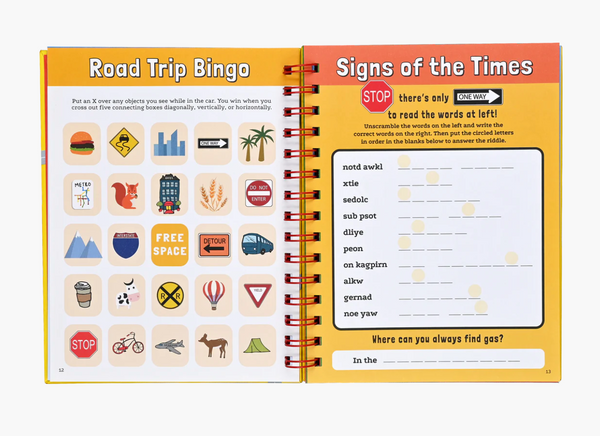 Peter Pauper Press Road Trip Activity Quest