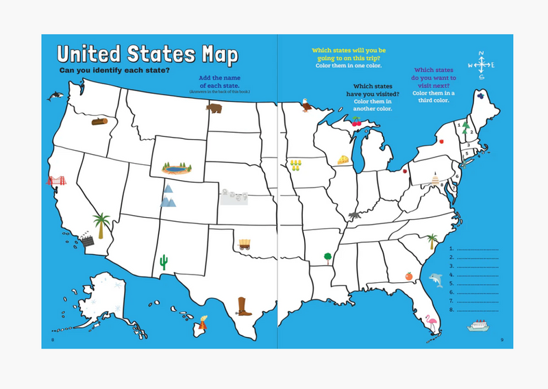 Peter Pauper Press Road Trip Activity Quest