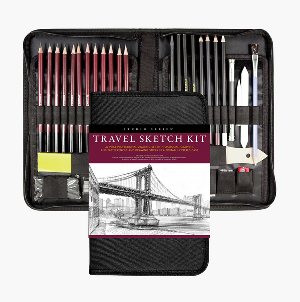 Peter Pauper Press Studio Series Travel Sketch Kit