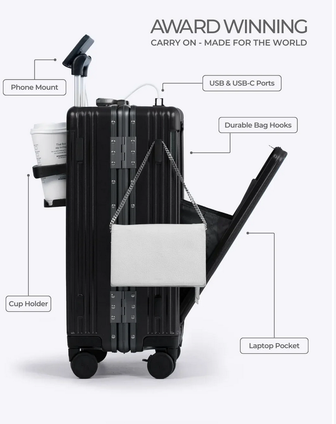 Nobl Carry-On: All-in-One - Jet Black