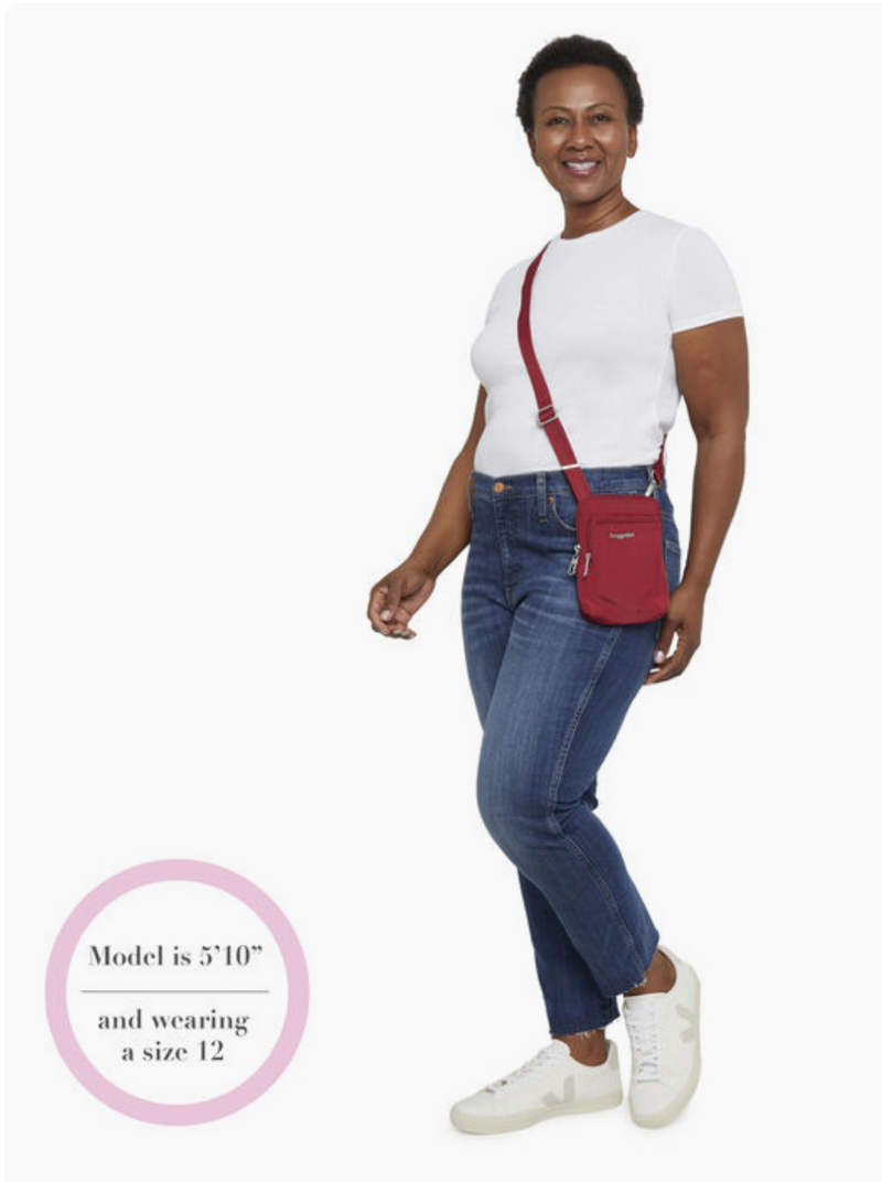 baggallini Securtex Anti-Theft Activity Crossbody Bag