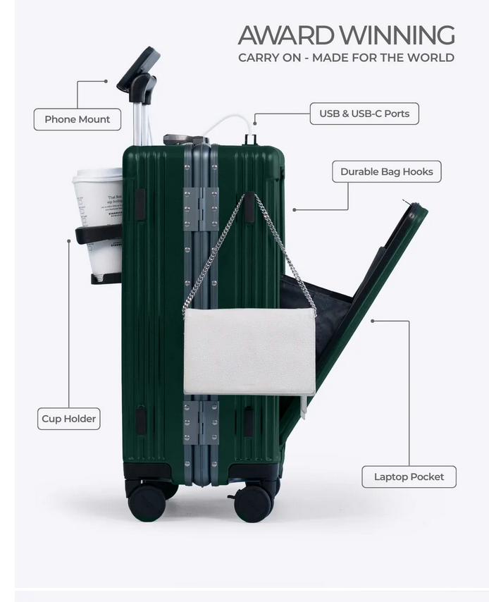 Nobl Carry-On: All-in-One - Forrest Green