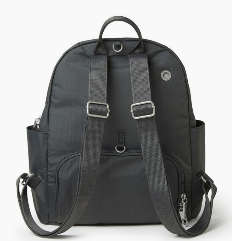 baggallini Securtex Anti-Theft Vacation Backpack - Charcoal