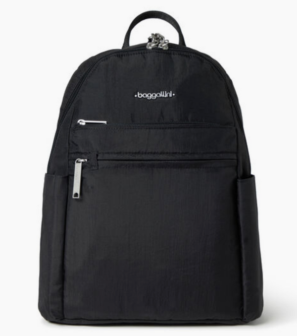 baggallini Securtex Anti-Theft Vacation Backpack - Black