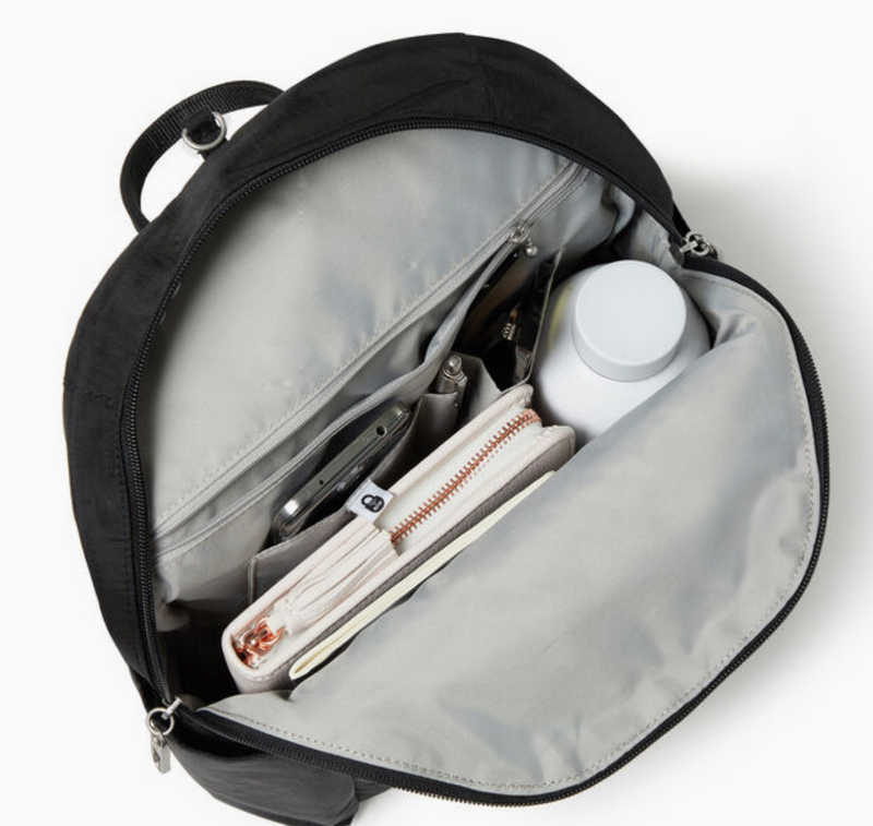 baggallini Securtex Anti-Theft Vacation Backpack - Black