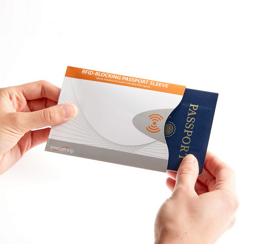 Smooth Trip Passport RFID Blocking Protector Sleeve