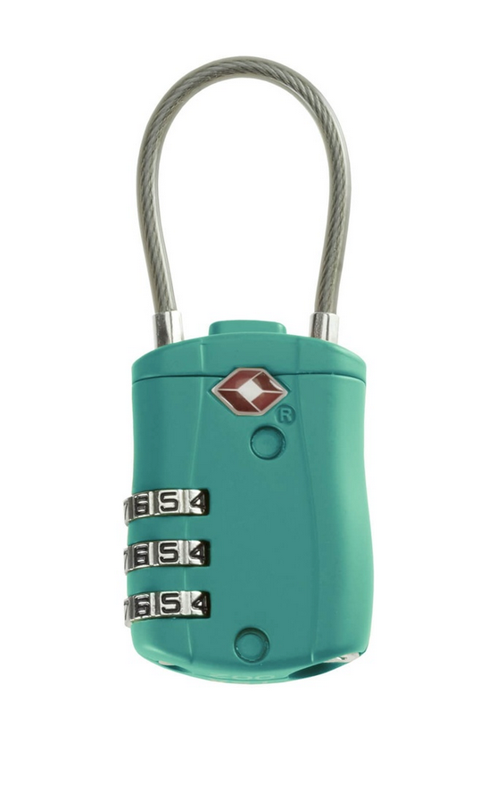 High Road TSA Accepted Combination Cable Locks