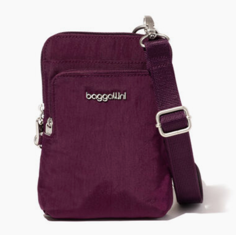 baggallini Securtex Anti-Theft Activity Crossbody Bag