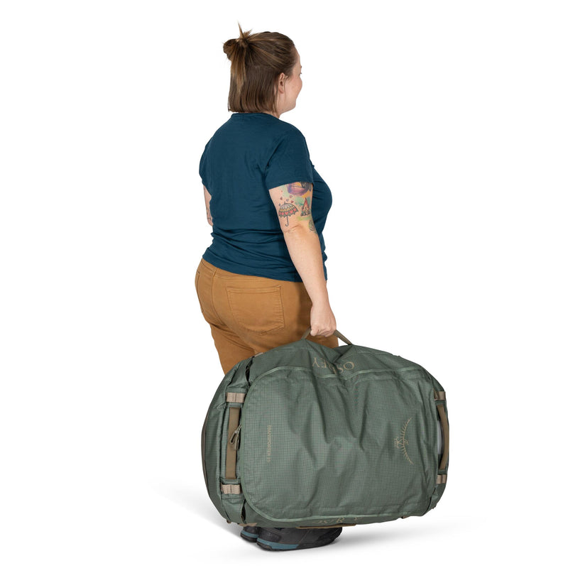 Transporter™ Duffel 95 - Pine Leaf/Earl Grey