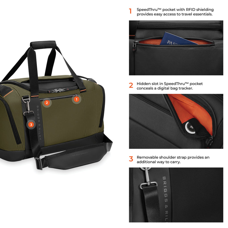 Briggs & Riley ZDX Large Duffle - Hunter