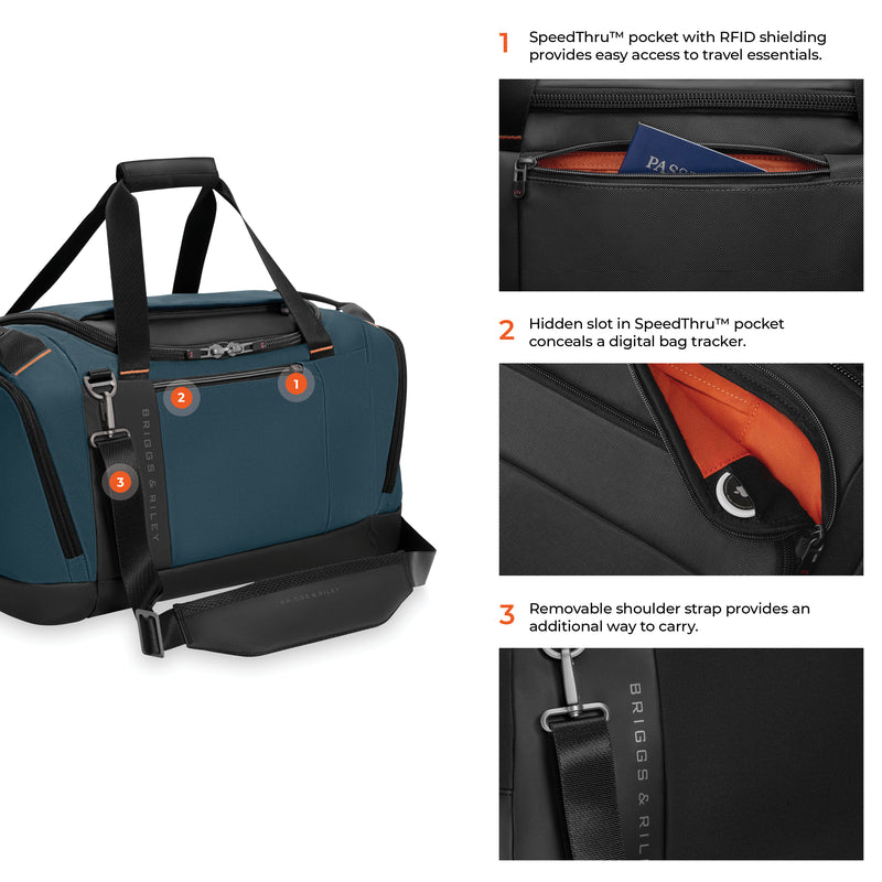 Briggs & Riley ZDX Large Duffle - Ocean
