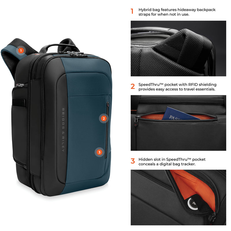 Briggs & Riley ZDX Medium Convertible Backpack