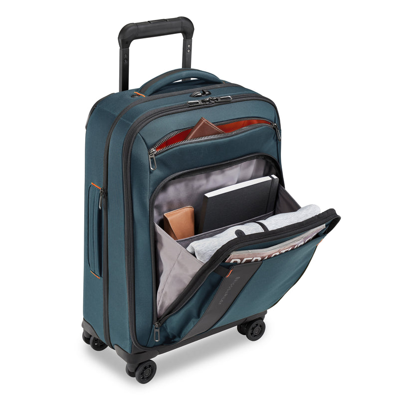 Briggs & Riley ZDX Domestic 22" Carry-On Expandable Spinner - Ocean Blue